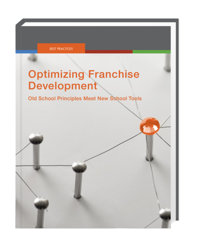 Download your free copy of Optimizing Franchise Development.